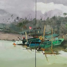 红树林码头的微风
