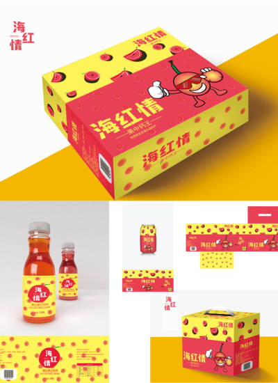 海红果包装设计