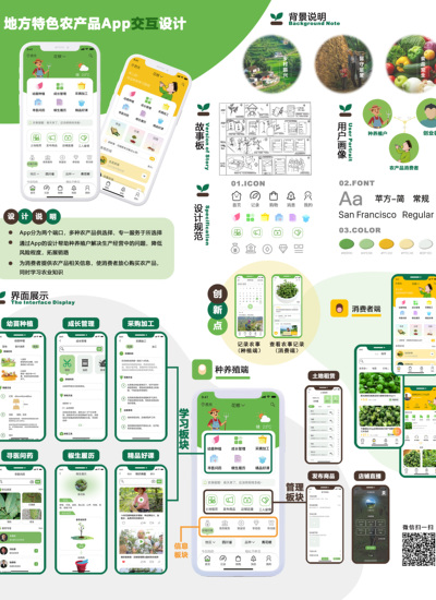 地方特色农产品App交互设计