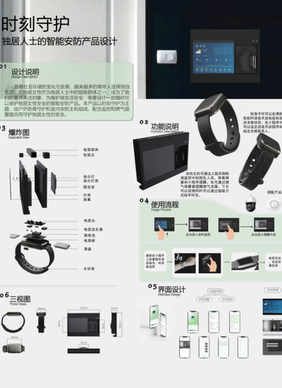 “时刻守护”独居人士的智能安防产品设计