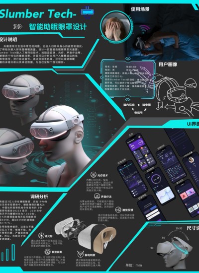 Slumber Tech 智能助眠眼罩设计