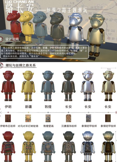 骆长安——丝绸之路主题潮玩