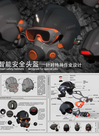 智能安全头盔—针对特种作业设计