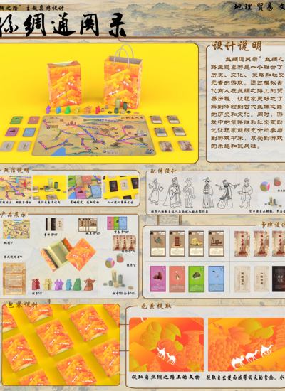 &quot;丝绸之路”主题桌游——丝绸通关录