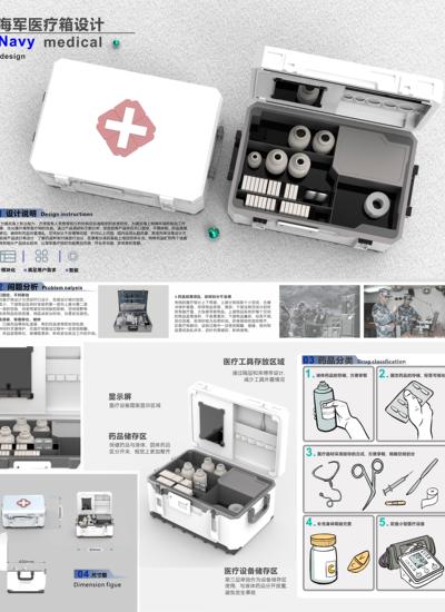 海军医疗箱设计