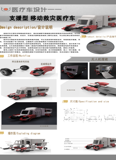 支援型移动医疗救援车