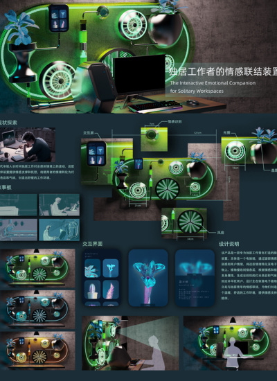 独居工作者的情感联结装置