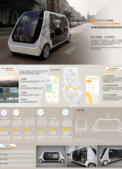 FUTURE VOYAGERS 未来城市巡游车概念设计