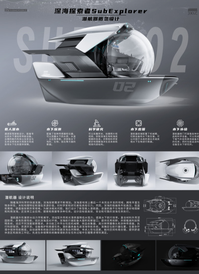 深海探索者subexplorer潜航器概念设计