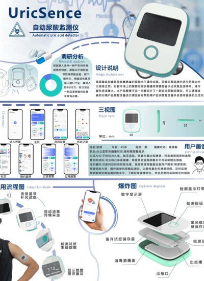 Uricsense自动尿酸检测仪设计