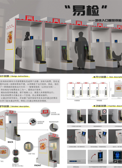 “易检”——地铁入口智慧双检机