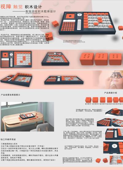 视障触觉积木设计