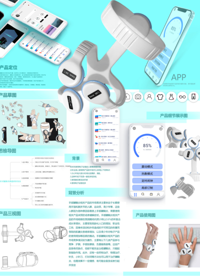 针对腱鞘炎病症的治疗针灸仪