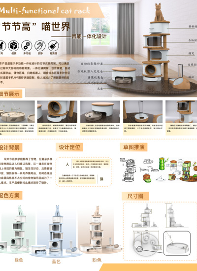 “节节高”喵世界智能一体化设计