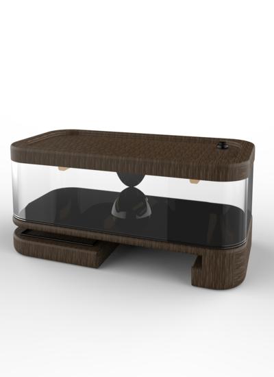 防辐射沙漏床头柜