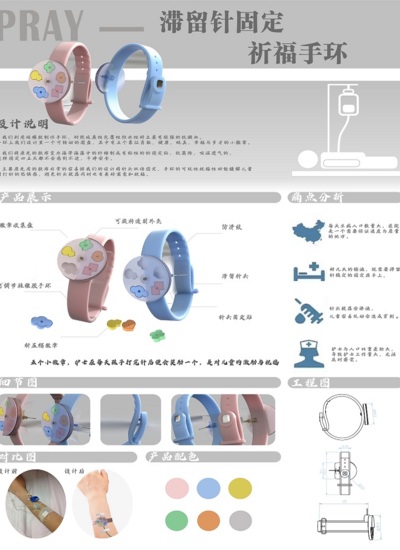 滞留针固定祈福手环