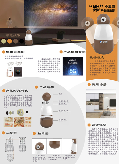 “樂”不思蜀 不倒翁投影仪