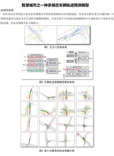 智慧城市之一种多模态车辆轨迹预测模型