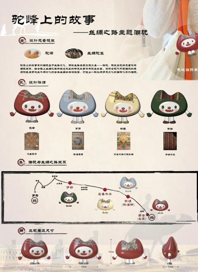 “驼峰上的故事”丝绸之路主题潮玩