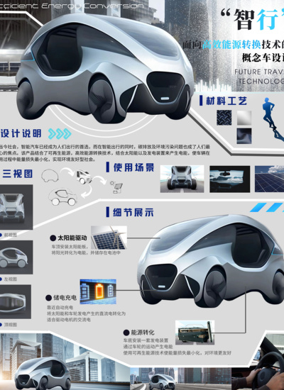 “智行”面向高效能源转换技术的概念车设计