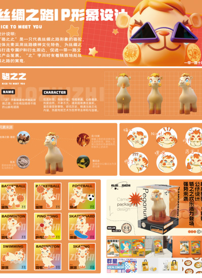 丝绸之路IP设计——骆之之