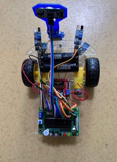 蓝牙遥控多功能智能小车