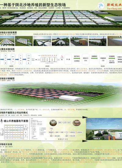 一种基于陕北沙地养殖的新型生态牧场