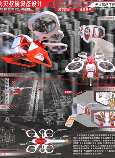 火灾救援设备设计-无人驾驶飞行器