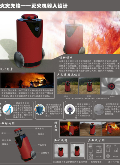 灭火先锋——灭火机器人设计