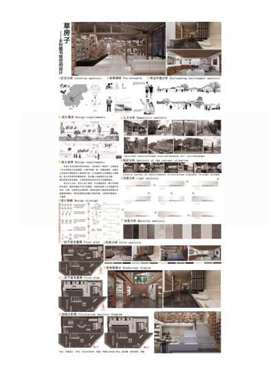 草房子——乡村图书馆共享空间设计
