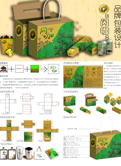 “闪咖”品牌包装设计