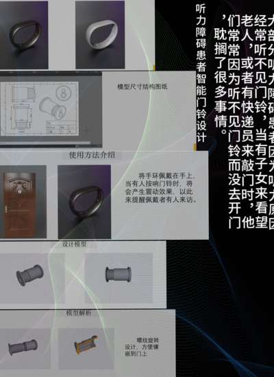 听力障碍患者智能门铃设计