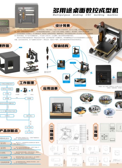 多用途桌面数控成型机