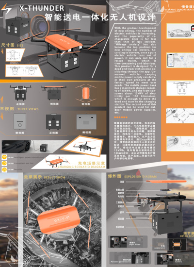 智能一体化无人机
