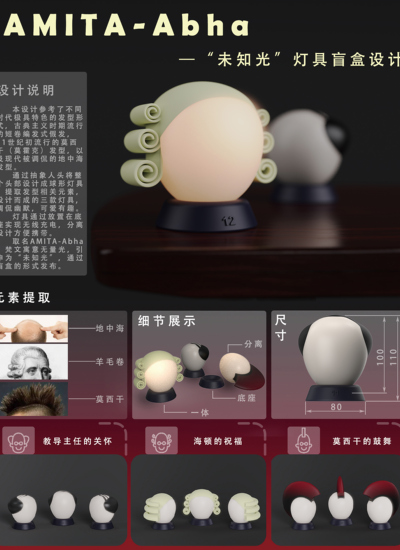 AMITA-Abha“未知光”灯具盲盒设计