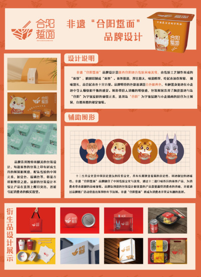 非遗“合阳踅面”品牌设计