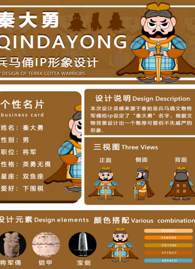 秦大勇ip形象设计