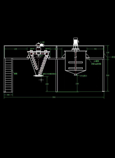 双螺旋锥形混合机