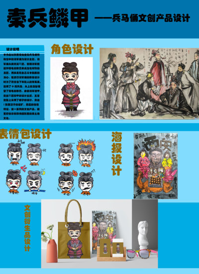 秦兵鳞甲——陕西兵马俑文化创意产品设计