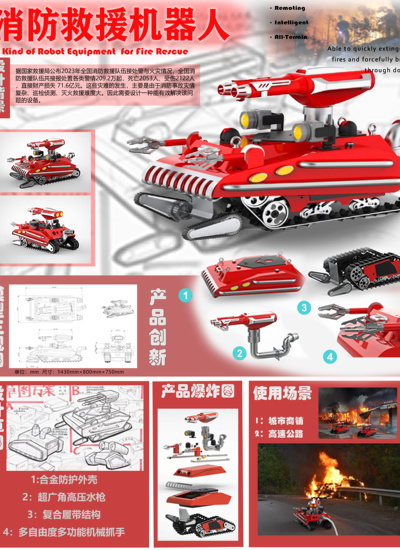 消防救援机器人