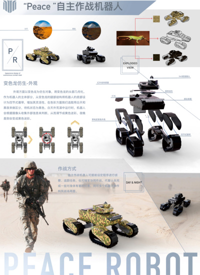 自主作战机器人设计