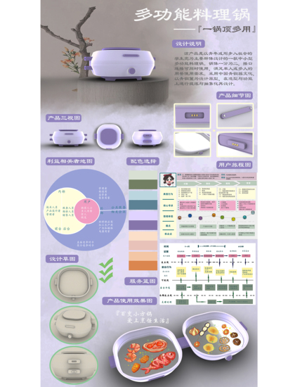 《青铜簠煎烤锅》