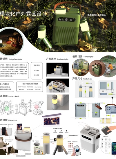 智能户外露营产品设计