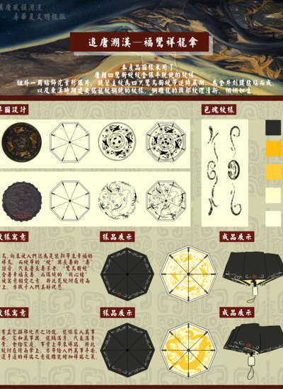 追唐溯汉—福鸾祥龙伞