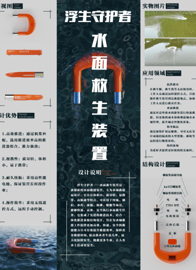 浮生守护者——水面救生装置