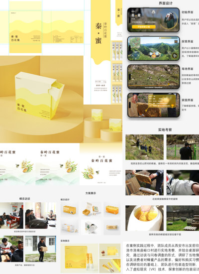秦岭北麓峪口村蜂蜜产业乡村振兴助销创新设计