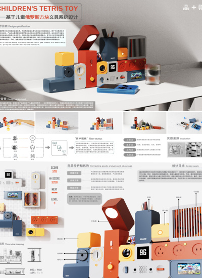 基于儿童俄罗斯方块文具系统设计