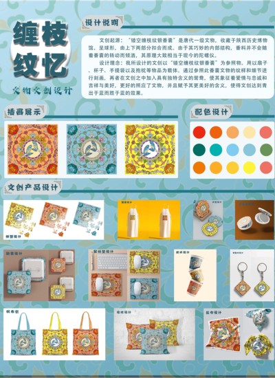 缠枝纹忆——文创产品设计