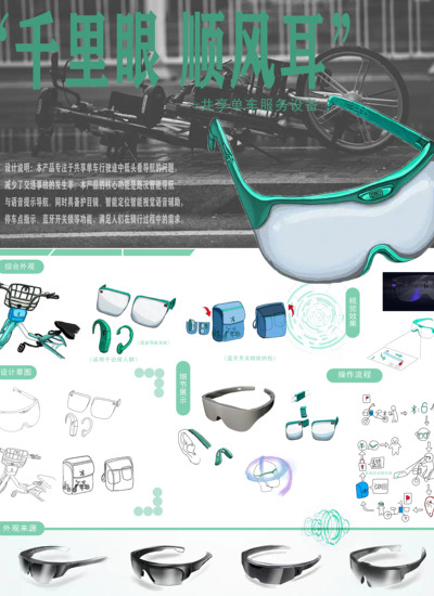 “千里眼，顺风耳”共享单车服务设备
