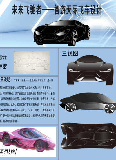 未来飞驰者——智游天际飞车设计